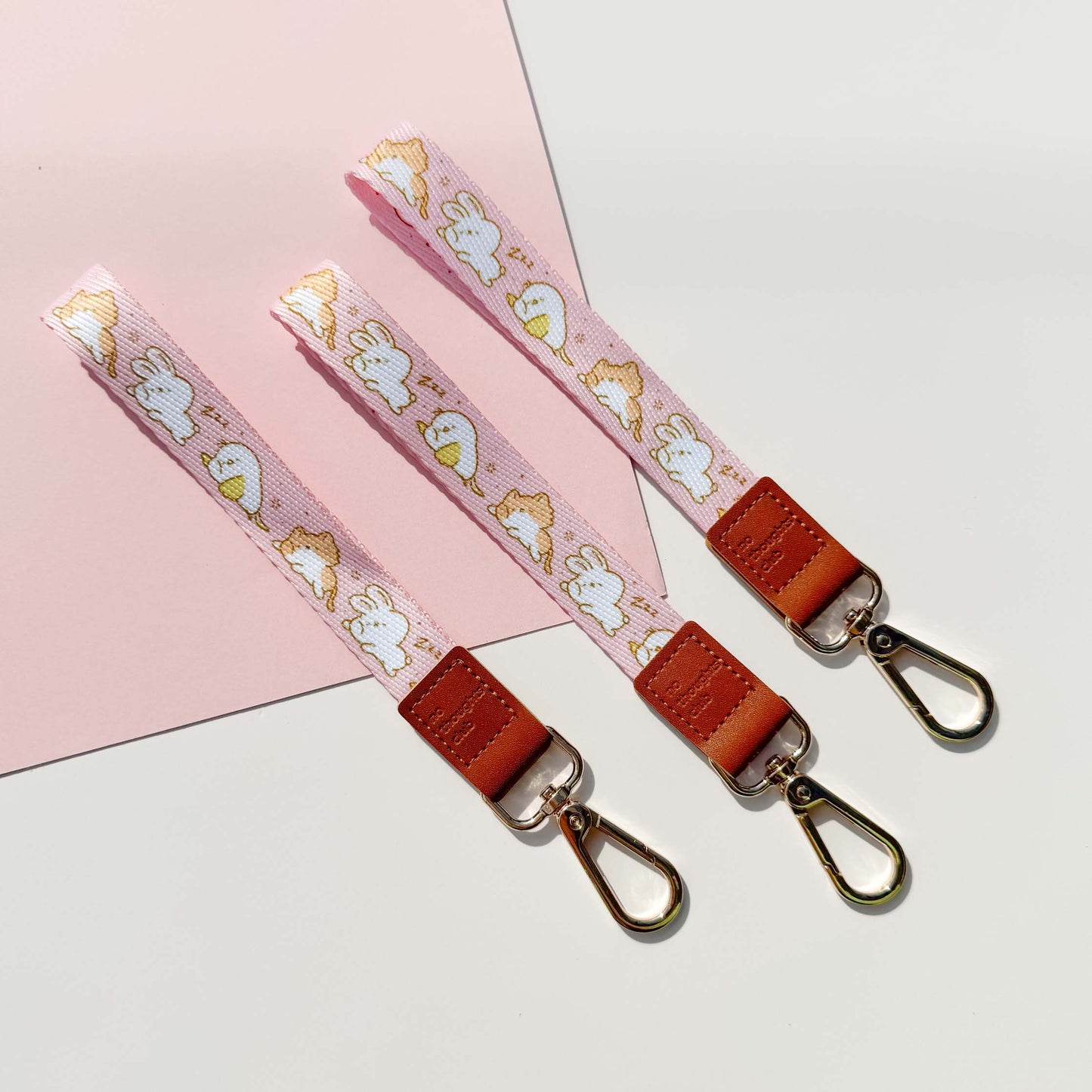 Sleepy Animals Wristlet