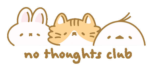 no thoughts club logo