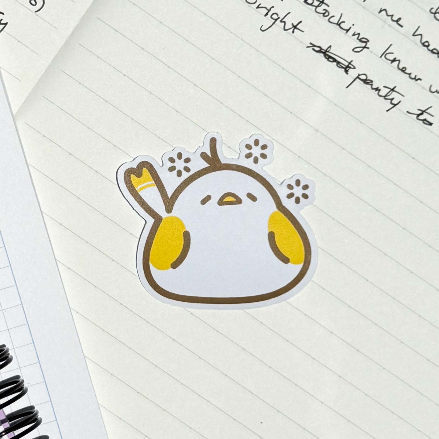 Sleepy Birb Sticker