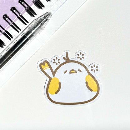 Sleepy Birb Sticker