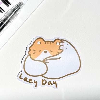 Lazy Day Sticker