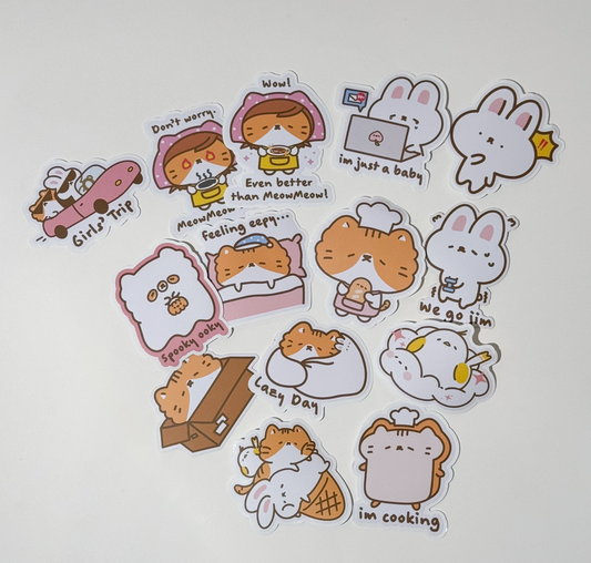 16 mystery stickers for $15!!! (Closing sale special)